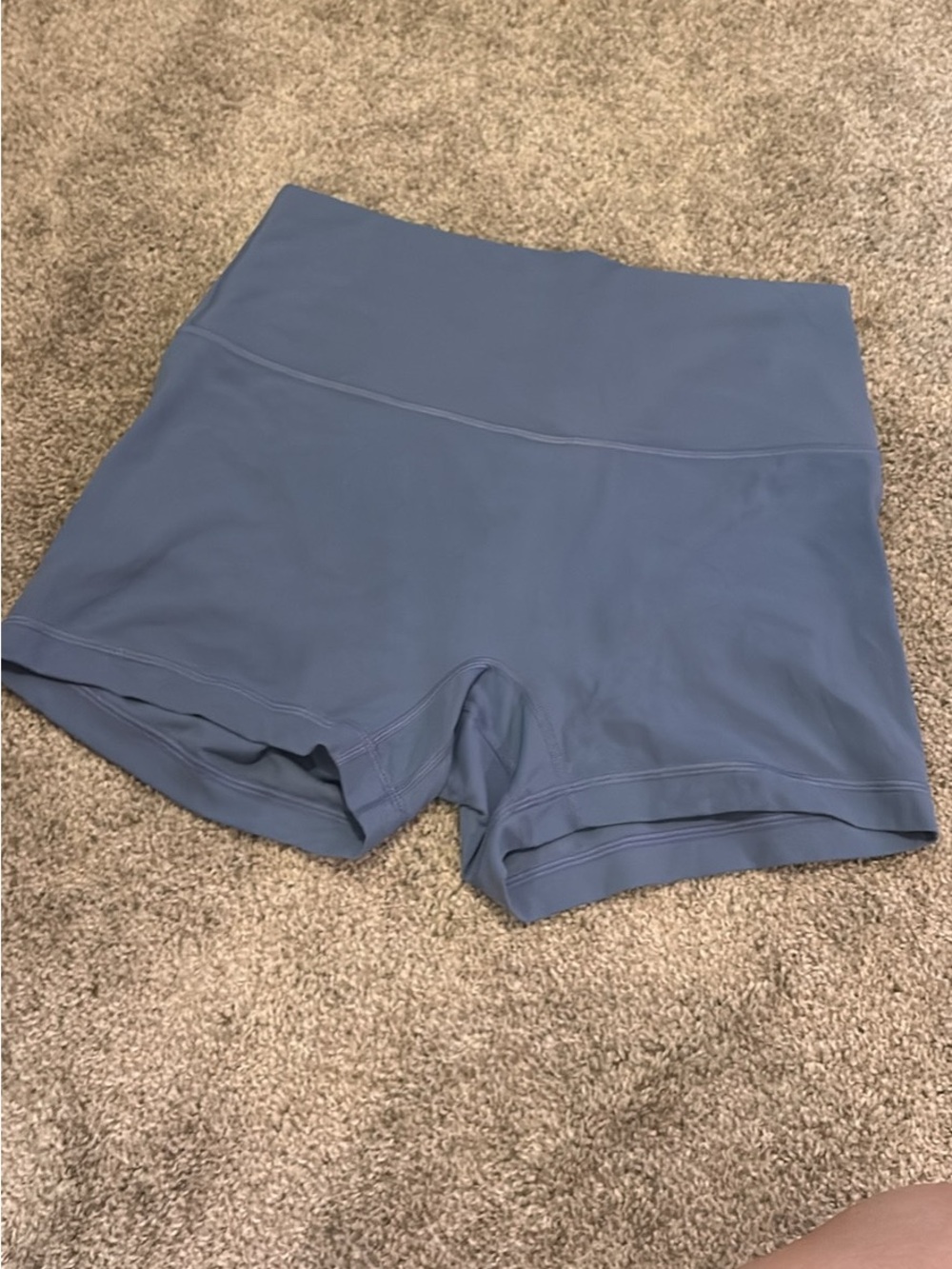 Lululemon Align High-Rise Shorts 6” Blue Size 12